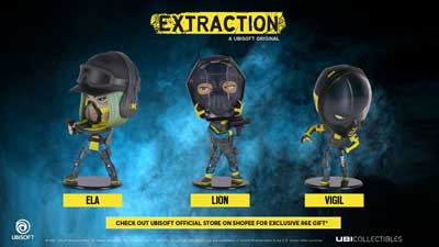 rainbow six extraction react strike pack