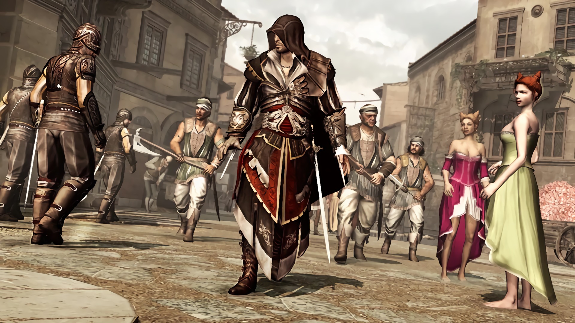 Assassin games 2. Броня Альтаира в Assassins Creed 2. Ассасин Крид 2 Эцио Аудиторе. Assassin's Creed 2 Эцио броня. Assassin s Creed 2 Brotherhood.